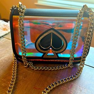 Rare Kate Spade Nicola Iridescent small shoulder bag